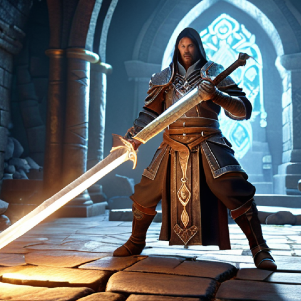 ** A Lineage M character forging a powerful sword, surrounded by enchantment scrolls and upgrade stones, with a +7 glowing effect.

**