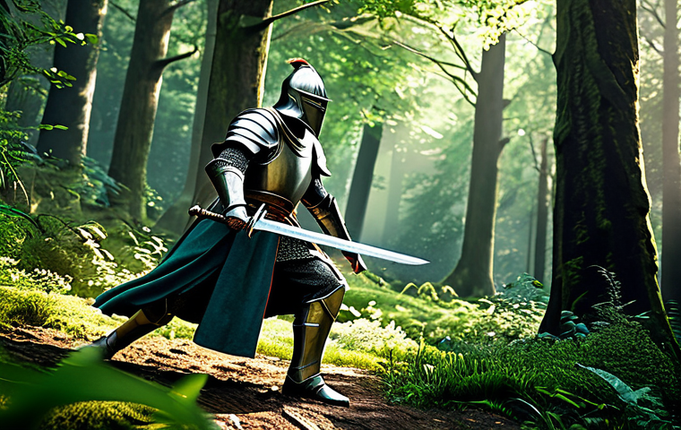 리니지M 사냥터 몬스터 속성 - "A digital painting of a powerful magician, fully clothed in ornate robes, casting a water spell aga...