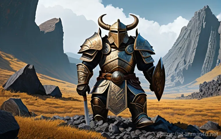 리니지M 최고의 파밍 장소 - **Prompt:** An agile Elven Archer, wearing functional, layered forest-green and brown leather armor ...