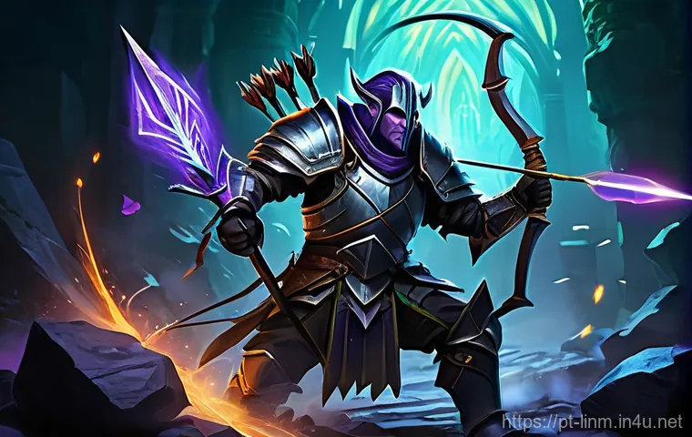 리니지M 파티 전투의 장점 - Image Prompt 1: United Against the Colossal Threat**